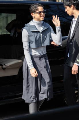 Isaac Ordonez at Lacoste Collection Femme Prêt à Porter Automne Hiver 2026 2027 fashion show during Paris Fashion Week on march 8th 2026 Thibault Duboucher Bestimage Celebrities at Lacoste Women Ready to Wear Fall Winter 2026 2027 Collection fashion show, during Paris Fashion Week on march 8th 2026 Paris France  Copyright: xThibaultxDuboucherx xBestimagexThibaultxDuboucherx xBestimagex
