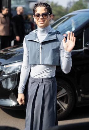 Isaac Ordonez at Lacoste Collection Femme Prêt à Porter Automne Hiver 2026 2027 fashion show during Paris Fashion Week on march 8th 2026 Thibault Duboucher Bestimage Celebrities at Lacoste Women Ready to Wear Fall Winter 2026 2027 Collection fashion show, during Paris Fashion Week on march 8th 2026 Paris France  Copyright: xThibaultxDuboucherx xBestimagexThibaultxDuboucherx xBestimagex