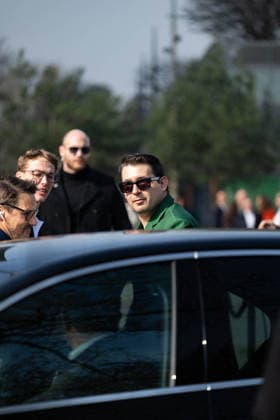 Hanan Besovic at Lacoste Collection Femme Prêt à Porter Automne Hiver 2026 2027 fashion show during Paris Fashion Week on march 8th 2026 Thibault Duboucher Bestimage Celebrities at Lacoste Women Ready to Wear Fall Winter 2026 2027 Collection fashion show, during Paris Fashion Week on march 8th 2026 Paris France  Copyright: xThibaultxDuboucherx xBestimagexThibaultxDuboucherx xBestimagex
