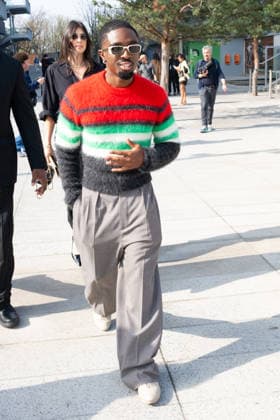 PFW - Lacoste Photocall Caleb McLaughlin attends the Lacoste Womenswear Fall Winter 2026-2027 show as part of Paris Fashion Week on March 08, 2026 at Roland Garros Stadium in Paris, France. Photo by Laurent Zabulon ABACAPRESS.COM Paris France  Copyright: xZabulonxLaurent ABACAx