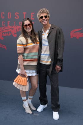 PFW - Lacoste Photocall Lauren Lake and Gustavo Kuerten attend the Lacoste Womenswear Fall Winter 2026-2027 show as part of Paris Fashion Week on March 08, 2026 at Roland Garros Stadium in Paris, France. Photo by Laurent Zabulon ABACAPRESS.COM Paris France  Copyright: xZabulonxLaurent ABACAx