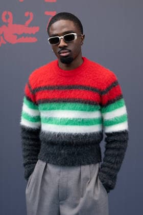 PFW - Lacoste Photocall Caleb McLaughlin attends the Lacoste Womenswear Fall Winter 2026-2027 show as part of Paris Fashion Week on March 08, 2026 at Roland Garros Stadium in Paris, France. Photo by Laurent Zabulon ABACAPRESS.COM Paris France  Copyright: xZabulonxLaurent ABACAx