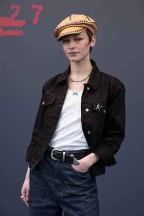 PFW - Lacoste Photocall Melanie Kieback attends the Winter 2026-2027 show as part of Paris Fashion Week on March 08, 2026 at Roland Garros Stadium in Paris, France. Photo by Laurent Zabulon ABACAPRESS.COM Paris France  Copyright: xZabulonxLaurent ABACAx