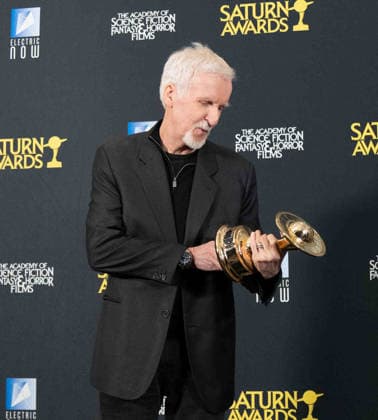 March 8, 2026, Hollywood, California, United States: James Cameron arrives on the red carpet of the 53rd Annual Saturn Awards at The Hilton Universal City Hotel in Hollywood California on Mar. 8, 2026. (Contributing Photographer, Hollywood United States - ZUMAt169 20260308_zep_t169_001 Copyright: xConnorxTerryx