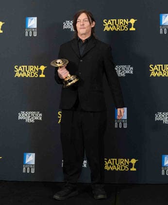 March 8, 2026, Hollywood, California, United States: Norman Reedus arrives on the red carpet of the 53rd Annual Saturn Awards at The Hilton Universal City Hotel in Hollywood California on Mar. 8, 2026. (Contributing Photographer, Hollywood United States - ZUMAt169 20260308_zep_t169_010 Copyright: xConnorxTerryx