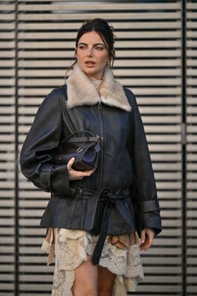 PFW Zimmermann Outside Arrivals Kelly Piquet arriving at the Zimmermann show during Fashion Week in Paris, France on March 9, 2026. Photo by Julien Reynaud APS-Medias ABACAPRESS.COM Paris France  Copyright: xReynaudxJulien APS-Medias ABACAx