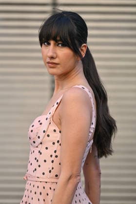 PFW Zimmermann Outside Arrivals Guest arriving at the Zimmermann show during Fashion Week in Paris, France on March 9, 2026. Photo by Julien Reynaud APS-Medias ABACAPRESS.COM Paris France  Copyright: xReynaudxJulien APS-Medias ABACAx