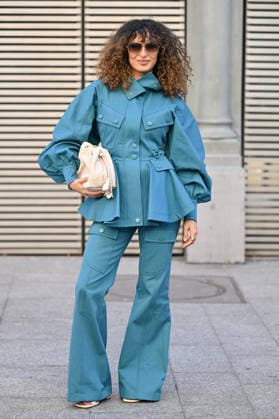 PFW Zimmermann Outside Arrivals Julia Sarr-Jamois arriving at the Zimmermann show during Fashion Week in Paris, France on March 9, 2026. Photo by Julien Reynaud APS-Medias ABACAPRESS.COM Paris France  Copyright: xReynaudxJulien APS-Medias ABACAx