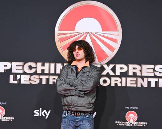 Milan, photocall for the contestants of the new edition of Pechino Express 2026, starting March 12 on Sky. Pictured: Tony 2Milli  Copyright: xManuelexMangiarottix xipa-agency.netx xManuelexMangiarottix IPA_Agency_IPA72619864