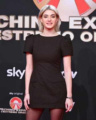 Milan, photocall for the contestants of the new edition of Pechino Express 2026, starting March 12 on Sky. Pictured: Agnese Catalani  Copyright: xManuelexMangiarottix xipa-agency.netx xManuelexMangiarottix IPA_Agency_IPA72619881