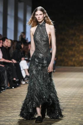 PFW - Shiatzy Chen Runway in Paris FA A model walks the runway for the Shiatzy Chen collection as part of Paris Fashion Week in Paris, on March 9, 2026. Photo by Firas Abdullah ABACAPRESS.COM Paris Ile-de-France France  Copyright: xAbdullahxFiras ABACAx