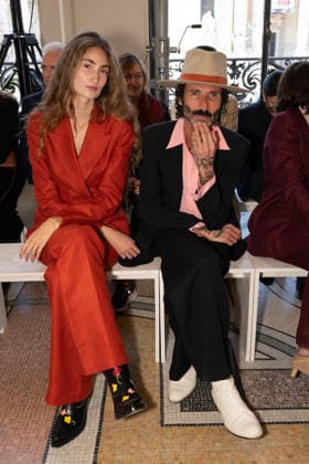 PFW - Gabriela Hearst Front Row Almudena Canedo attends the Gabriela Hearst Winter 2026-2027 show as part of Paris Fashion Week on March 9, 2026 at Petit Palais in Paris, France. Photo by Laurent Zabulon ABACAPRESS.COM Paris France  Copyright: xZabulonxLaurent ABACAx
