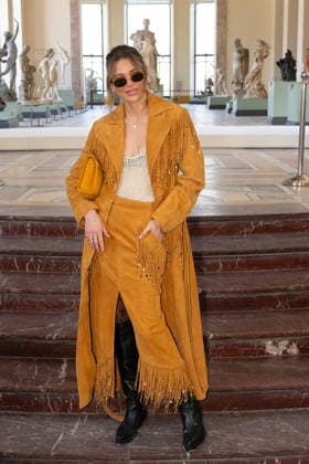 PFW - Gabriela Hearst Photocall Carla Pereyra attends the Gabriela Hearst Winter 2026-2027 show as part of Paris Fashion Week on March 9, 2026 at Petit Palais in Paris, France. Photo by Laurent Zabulon ABACAPRESS.COM Paris France  Copyright: xZabulonxLaurent ABACAx