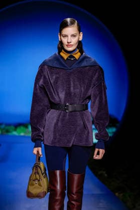 Défilé Hermès Collection Femme Prêt à Porter Automne Hiver 2026 2027 lors de la Fashion Week de Paris PFW , à Paris, France, le 7 mars 2026 Bestimage Runway during the Hermès Womenswear Fall Winter 2026 2027 show as part of Paris Fashion Week on March 07, 2026 in Paris, France Paris France  Copyright: xAgencex xBestimagexAgencex xBestimagex