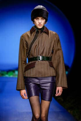 Défilé Hermès Collection Femme Prêt à Porter Automne Hiver 2026 2027 lors de la Fashion Week de Paris PFW , à Paris, France, le 7 mars 2026 Bestimage Runway during the Hermès Womenswear Fall Winter 2026 2027 show as part of Paris Fashion Week on March 07, 2026 in Paris, France Paris France  Copyright: xAgencex xBestimagexAgencex xBestimagex