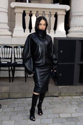 Amina Muaddi at the Front Row at the Zadig Voltaire Zadig Voltaire Fashion Show Ready to Wear Collection Fall Winter 2026 2027 during Paris Fashion Week PFW , Palais Galliera, Paris, France, March 09, 2026 Jeremy Melloul Bestimage Front Row at the Zadig Voltaire Zadig Voltaire Fashion Show Ready to Wear Collection Fall Winter 2026 2027 during Paris Fashion Week on March 09, 2026 Paris France  Copyright: xJeremyxMelloulx xBestimagexJeremyxMelloulx xBestimagex