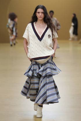 PFW - Zimmermann Runway A model walks the runway during the Zimmermann Womenswear Fall Winter 2026-2027 show as part of Paris Fashion Week on March 9, 2026 in Paris, France. Photo by Alain Gil Gonzalez ABACAPRESS.COM Paris France  Copyright: xGonzalezxAlain-Gil ABACAx
