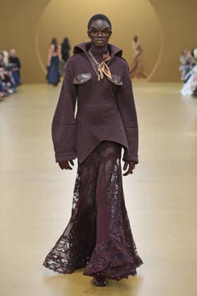 PFW - Zimmermann Runway A model walks the runway during the Zimmermann Womenswear Fall Winter 2026-2027 show as part of Paris Fashion Week on March 9, 2026 in Paris, France. Photo by Alain Gil Gonzalez ABACAPRESS.COM Paris France  Copyright: xGonzalezxAlain-Gil ABACAx