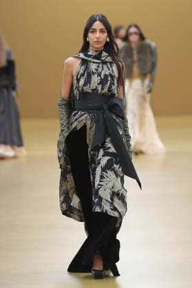 PFW - Zimmermann Runway A model walks the runway during the Zimmermann Womenswear Fall Winter 2026-2027 show as part of Paris Fashion Week on March 9, 2026 in Paris, France. Photo by Alain Gil Gonzalez ABACAPRESS.COM Paris France  Copyright: xGonzalezxAlain-Gil ABACAx