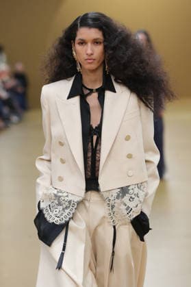 PFW - Zimmermann Runway A model walks the runway during the Zimmermann Womenswear Fall Winter 2026-2027 show as part of Paris Fashion Week on March 9, 2026 in Paris, France. Photo by Alain Gil Gonzalez ABACAPRESS.COM Paris France  Copyright: xGonzalezxAlain-Gil ABACAx