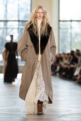 PFW - Gabriela Hearst Runway LZ A model walks the runway during the Gabriela Hearst Winter 2026-2027 show as part of Paris Fashion Week on March 09, 2026 at Petit Palais in Paris, France. Photo by Laurent Zabulon ABACAPRESS.COM  Copyright: xZabulonxLaurent ABACAx
