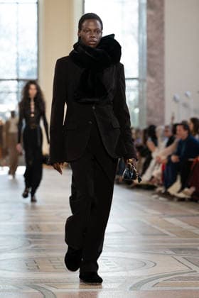 PFW - Gabriela Hearst Runway LZ A model walks the runway during the Gabriela Hearst Winter 2026-2027 show as part of Paris Fashion Week on March 09, 2026 at Petit Palais in Paris, France. Photo by Laurent Zabulon ABACAPRESS.COM  Copyright: xZabulonxLaurent ABACAx