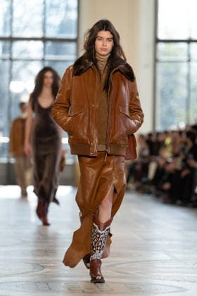 PFW - Gabriela Hearst Runway LZ A model walks the runway during the Gabriela Hearst Winter 2026-2027 show as part of Paris Fashion Week on March 09, 2026 at Petit Palais in Paris, France. Photo by Laurent Zabulon ABACAPRESS.COM  Copyright: xZabulonxLaurent ABACAx