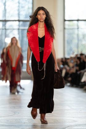 PFW - Gabriela Hearst Runway LZ A model walks the runway during the Gabriela Hearst Winter 2026-2027 show as part of Paris Fashion Week on March 09, 2026 at Petit Palais in Paris, France. Photo by Laurent Zabulon ABACAPRESS.COM  Copyright: xZabulonxLaurent ABACAx