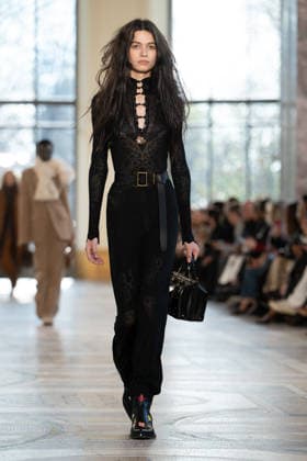 PFW - Gabriela Hearst Runway LZ A model walks the runway during the Gabriela Hearst Winter 2026-2027 show as part of Paris Fashion Week on March 09, 2026 at Petit Palais in Paris, France. Photo by Laurent Zabulon ABACAPRESS.COM  Copyright: xZabulonxLaurent ABACAx