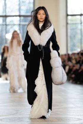 PFW - Gabriela Hearst Runway LZ A model walks the runway during the Gabriela Hearst Winter 2026-2027 show as part of Paris Fashion Week on March 09, 2026 at Petit Palais in Paris, France. Photo by Laurent Zabulon ABACAPRESS.COM  Copyright: xZabulonxLaurent ABACAx