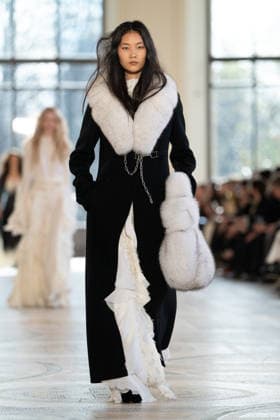 PFW - Gabriela Hearst Runway LZ A model walks the runway during the Gabriela Hearst Winter 2026-2027 show as part of Paris Fashion Week on March 09, 2026 at Petit Palais in Paris, France. Photo by Laurent Zabulon ABACAPRESS.COM  Copyright: xZabulonxLaurent ABACAx