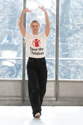 PFW - Gabriela Hearst Runway LZ Designer Gabriela Hearst acknowledges the audience during the Gabriela Hearst Winter 2026-2027 show as part of Paris Fashion Week on March 09, 2026 at Petit Palais in Paris, France. Photo by Laurent Zabulon ABACAPRESS.COM  Copyright: xZabulonxLaurent ABACAx