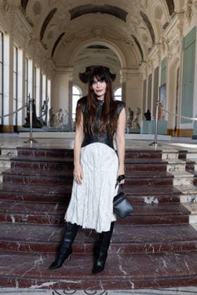Lucila Sola at the Front Row of the Gabriela Hearst Fashion Show Ready to Wear Collection Fall Winter 2026 2027 during Paris Fashion Week PFW , at the Petit Palais, in Paris, France, March 9, 2026 Jeremy Melloul Bestimage Front Row at the Gabriela Hearst Fashion Show Ready to Wear Collection Fall Winter 2026 2027 during Paris Fashion Week on March 09, 2026  Copyright: xJeremyxMelloulx xBestimagexJeremyxMelloulx xBestimagex