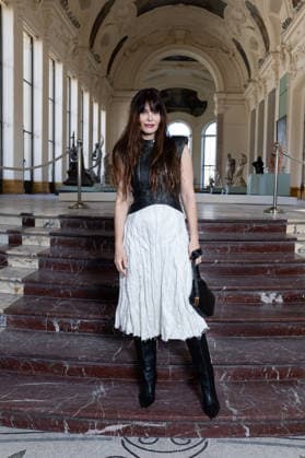 Lucila Sola at the Front Row of the Gabriela Hearst Fashion Show Ready to Wear Collection Fall Winter 2026 2027 during Paris Fashion Week PFW , at the Petit Palais, in Paris, France, March 9, 2026 Jeremy Melloul Bestimage Front Row at the Gabriela Hearst Fashion Show Ready to Wear Collection Fall Winter 2026 2027 during Paris Fashion Week on March 09, 2026  Copyright: xJeremyxMelloulx xBestimagexJeremyxMelloulx xBestimagex