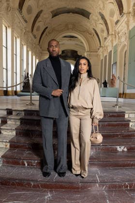 Rashid Johnson at the Front Row of the Gabriela Hearst Fashion Show Ready to Wear Collection Fall Winter 2026 2027 during Paris Fashion Week PFW , at the Petit Palais, in Paris, France, March 9, 2026 Jeremy Melloul Bestimage Front Row at the Gabriela Hearst Fashion Show Ready to Wear Collection Fall Winter 2026 2027 during Paris Fashion Week on March 09, 2026  Copyright: xJeremyxMelloulx xBestimagexJeremyxMelloulx xBestimagex