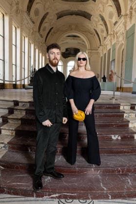 Grace Chatto, Jack Pattersonau Front Row du défile Gabriela Hearst Collection Prêt à Porter Feminine Automne Hiver 2026 2027 lors de la Fashion Week de Paris PFW , au Petit Palais, à Paris, France, le 9 mars 2026 Jeremy Melloul Bestimage Front Row at the Gabriela Hearst Fashion Show Ready to Wear Collection Fall Winter 2026 2027 during Paris Fashion Week on March 09, 2026  Copyright: xJeremyxMelloulx xBestimagexJeremyxMelloulx xBestimagex