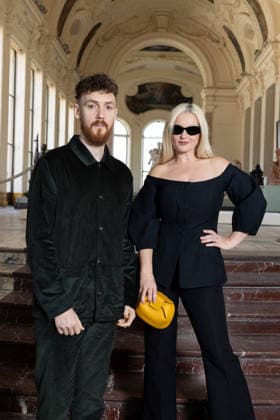 Grace Chatto, Jack Patterson at the Front Row at the Gabriela Hearst Fashion Show Ready to Wear Collection Fall Winter 2026 2027 during Paris Fashion Week PFW , at the Petit Palais, in Paris, France, March 9, 2026 Jeremy Melloul Bestimage Front Row at the Gabriela Hearst Fashion Show Ready to Wear Collection Fall Winter 2026 2027 during Paris Fashion Week on March 09, 2026  Copyright: xJeremyxMelloulx xBestimagexJeremyxMelloulx xBestimagex
