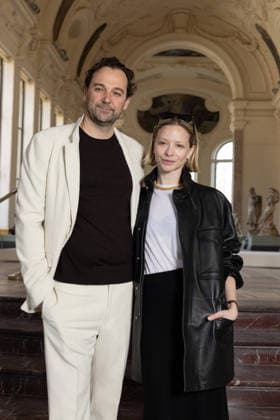 Daniel Humm , Annabelle Dexter Jones at the Front Row at the Gabriela Hearst Fashion Show Ready to Wear Collection Fall Winter 2026 2027 during Paris Fashion Week PFW , at the Petit Palais, in Paris, France, March 9, 2026 Jeremy Melloul Bestimage Front Row at the Gabriela Hearst Fashion Show Ready to Wear Collection Fall Winter 2026 2027 during Paris Fashion Week on March 09, 2026  Copyright: xJeremyxMelloulx xBestimagexJeremyxMelloulx xBestimagex