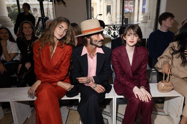 Almudena Canedo and Leiva at the Front Row at the Gabriela Hearst Fashion Show Ready to Wear Collection Fall Winter 2026 2027 during Paris Fashion Week PFW , at the Petit Palais, in Paris, France, March 9, 2026 Jeremy Melloul Bestimage Front Row at the Gabriela Hearst Fashion Show Ready to Wear Collection Fall Winter 2026 2027 during Paris Fashion Week on March 09, 2026  Copyright: xJeremyxMelloulx xBestimagexJeremyxMelloulx xBestimagex