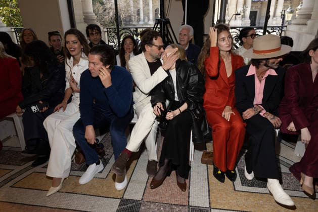 Vito Schnabel, Helena Althof, Daniel Humm, Annabelle Dexter Jonesau, Almudena Canedo, Leivaau Front Row at the Gabriela Hearst Fashion Show Ready to Wear Collection Fall Winter 2026 2027 during Paris Fashion Week PFW , at the Petit Palais, in Paris, France, on March 09, 2026 Jeremy Melloul Bestimage Front Row at the Gabriela Hearst Fashion Show Ready to Wear Collection Fall Winter 2026 2027 during Paris Fashion Week on March 09, 2026 Copyright: xJeremyxMelloulx xBestimagexJeremyxMelloulx xBestimagex