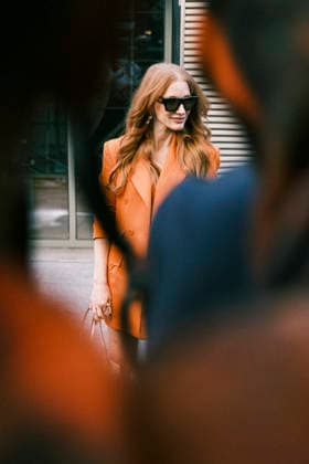 Celebrities at Paris Fashion Week on March 9 Jessica Chastain Paris Fashion Week PAP AW26 Zimmermann 453917 2026 03 09 Paris France  Copyright: xJean-BaptistexSoulliatx xStarfacex STAR_453917_012