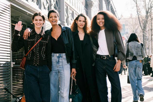 Celebrities at Paris Fashion Week on March 9 Rayssa Medeiros, Laiza de Moura, Angel Galego, Laura Tibasosa Paris Fashion Week PAP AW26 Zimmermann 453917 2026 03 09 Paris France  Copyright: xJean-BaptistexSoulliatx xStarfacex STAR_453917_032
