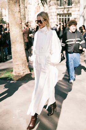 Celebrities at Paris Fashion Week on March 9 Poppy Delevigne Paris Fashion Week PAP AW26 Zimmermann 453917 2026 03 09 Paris France  Copyright: xJean-BaptistexSoulliatx xStarfacex STAR_453917_041