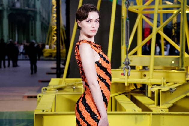 Anamaria Vartolomei at the photocall of the Chanel Fashion Show Womens Ready to Wear Collection Fall Winter 2026 2027 during Paris Fashion Week PFW at the Grand Palais, Paris, France, March 9, 2026 Olivier Borde Bestimage Photocell at the Chanel Fashion Show Ready to Wear Collection Fall Winter 2026 2027 during Paris Fashion Week on March 09, 2026 Paris France  Copyright: xOLIVIERxBORDEx xBESTIMAGExOLIVIERxBORDEx xBESTIMAGEx