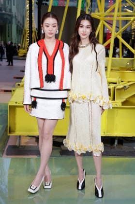 Miu Natsha, Lena Schuett at the Chanel Fashion Show Ready to Wear Collection Fall Winter 2026 2027 during Paris Fashion Week PFW at the Grand Palais, Paris, France, March 09, 2026 Olivier Borde Bestimage Photocall at the Chanel Fashion Show Ready to Wear Collection Fall Winter 2026 2027 during Paris Fashion Week on March 09, 2026 Paris France  Copyright: xOLIVIERxBORDEx xBESTIMAGExOLIVIERxBORDEx xBESTIMAGEx