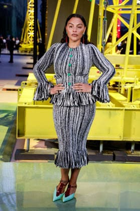 Paloma Elsesser at the photocall of the Chanel Fashion Show Ready to Wear Collection Fall Winter 2026 2027 during Paris Fashion Week PFW at the Grand Palais, Paris, France, March 9, 2026 Olivier Borde Bestimage Photocell at the Chanel Fashion Show Ready to Wear Collection Fall Winter 2026 2027 during Paris Fashion Week on March 09, 2026 Paris France  Copyright: xOLIVIERxBORDEx xBESTIMAGExOLIVIERxBORDEx xBESTIMAGEx
