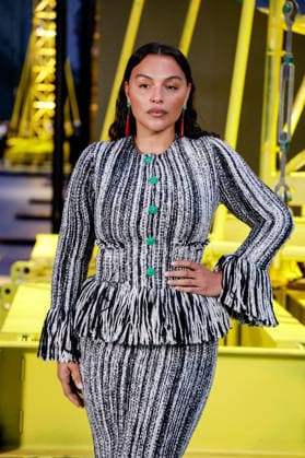 Paloma Elsesser at the photocall of the Chanel Fashion Show Ready to Wear Collection Fall Winter 2026 2027 during Paris Fashion Week PFW at the Grand Palais, Paris, France, March 9, 2026 Olivier Borde Bestimage Photocell at the Chanel Fashion Show Ready to Wear Collection Fall Winter 2026 2027 during Paris Fashion Week on March 09, 2026 Paris France  Copyright: xOLIVIERxBORDEx xBESTIMAGExOLIVIERxBORDEx xBESTIMAGEx