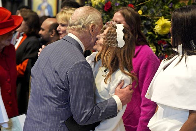 . 09 03 2026. London, United Kingdom. King Charles III with Geri Halliwell at the Commonwealth Day Service at Westminster Abbey in London.  xi-Imagesx xPoolx IIM-26620-0154