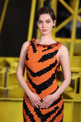 PFW - Chanel Photocall Anamaria Vartolomei pictured on photocall of Chanel Womenswear Fall Winter 2026-2027 show as part of Paris Fashion Week at Grand Palais, in Paris, France on March 9, 2026. Photo by Jerome Domine ABACAPRESS.COM Paris France  Copyright: xDominexJerome ABACAx