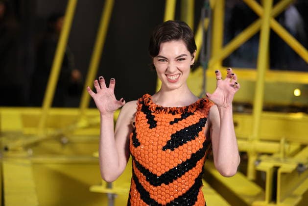 PFW - Chanel Photocall Anamaria Vartolomei pictured on photocall of Chanel Womenswear Fall Winter 2026-2027 show as part of Paris Fashion Week at Grand Palais, in Paris, France on March 9, 2026. Photo by Jerome Domine ABACAPRESS.COM Paris France  Copyright: xDominexJerome ABACAx